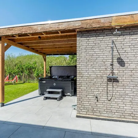Near North Holland With Jacuzzi Villa
